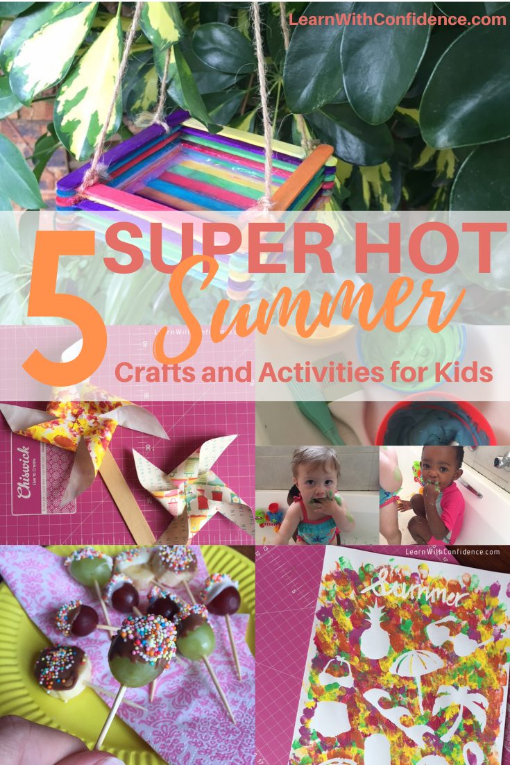 5 Super Hot Summer Crafts and Activities for this holiday | Holiday Fun Series #3