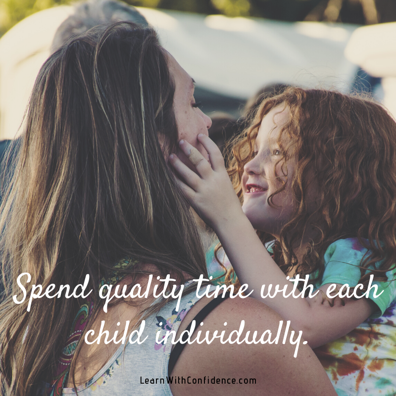 quality time, individual, child, mom