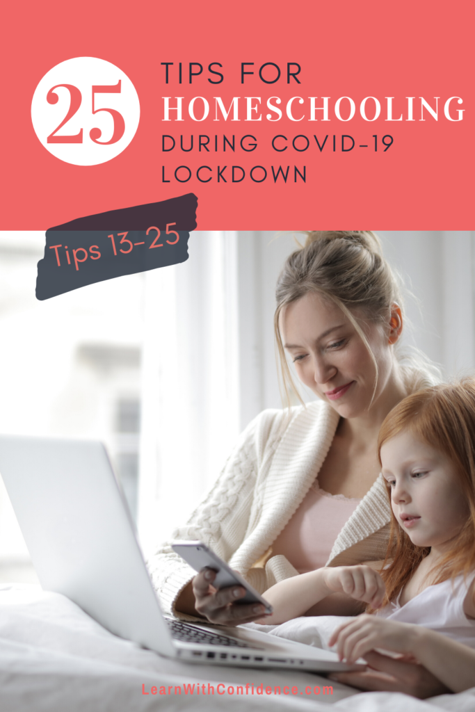 homeschooling, covid-19, coronavirus, lockdown, learning, learning environment, tips for homeschooing
