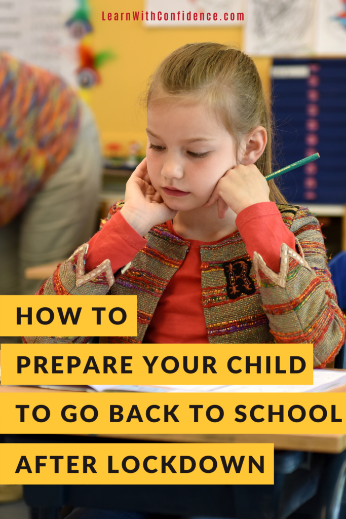 how to prepare your child to go back to school after lockdown