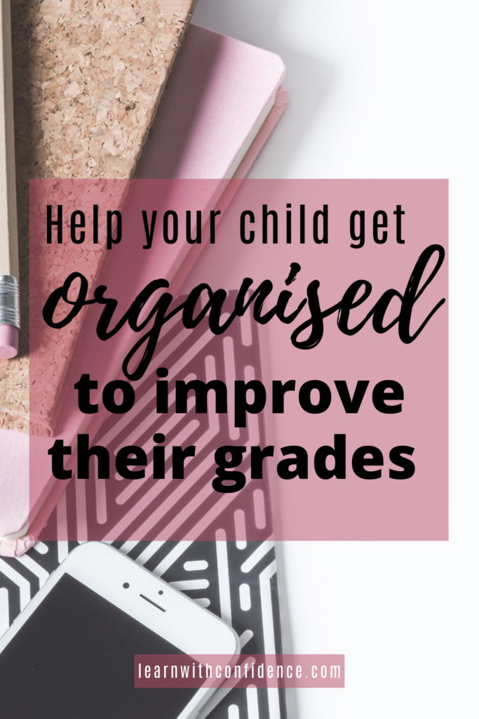 improve your child's marks, improve your child's grades, set goals, get organized, homework, studying, keep track of your child's progress, free resources for organization