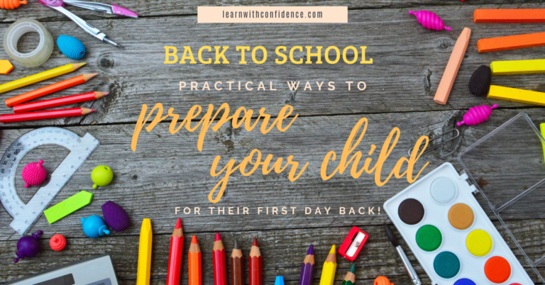 Back to School Jitters – Help your child keep calm and carry on!