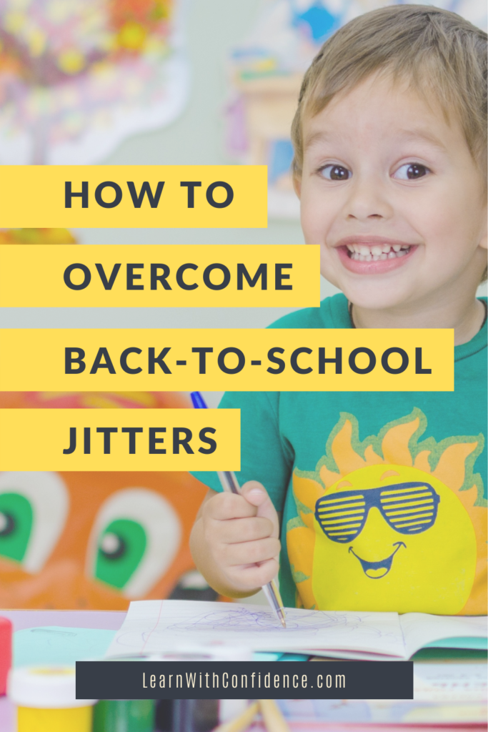 back to school, prepare your child for school, first day of school, back to school jitters