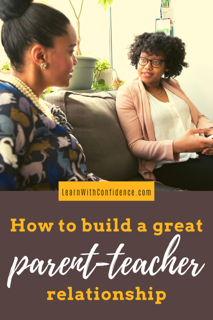parent-teacher relationships, your child's teacher, build relationship