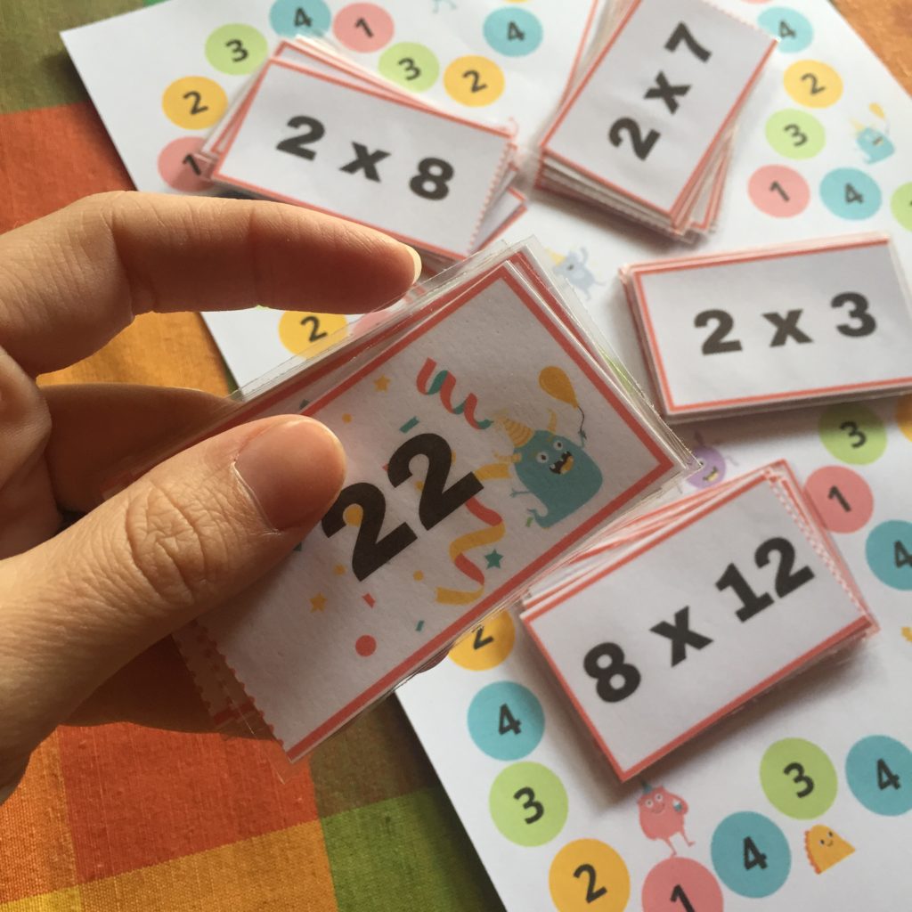 5 Fun Games For Times Tables Flash Cards Learn With Confidence