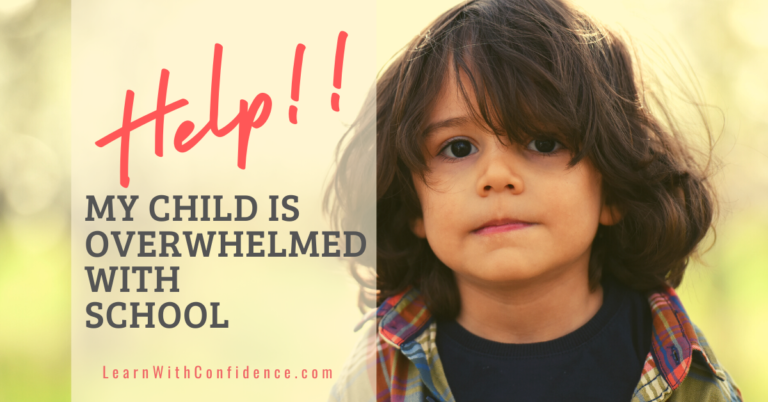 How can I help my overwhelmed child?