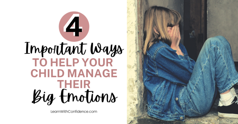 How to help your child manage their big emotions, meltdowns and temper tantrums