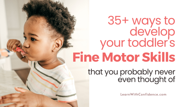 35+ ways to develop your child’s fine motor skills that you probably never thought of