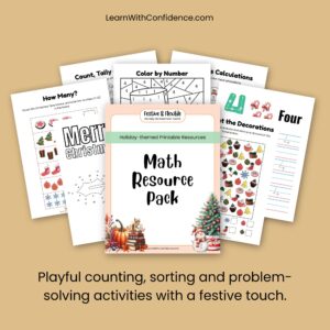 Holiday Printable Pack: Numeracy Activities