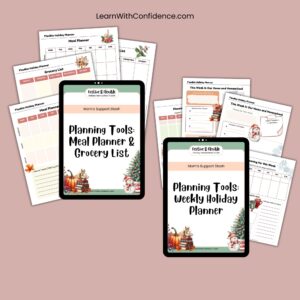 Holiday Planning Tools for Homeschooling Moms