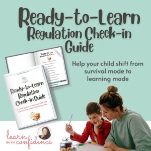 Ready-to-Learn Regulation Check-in Guide