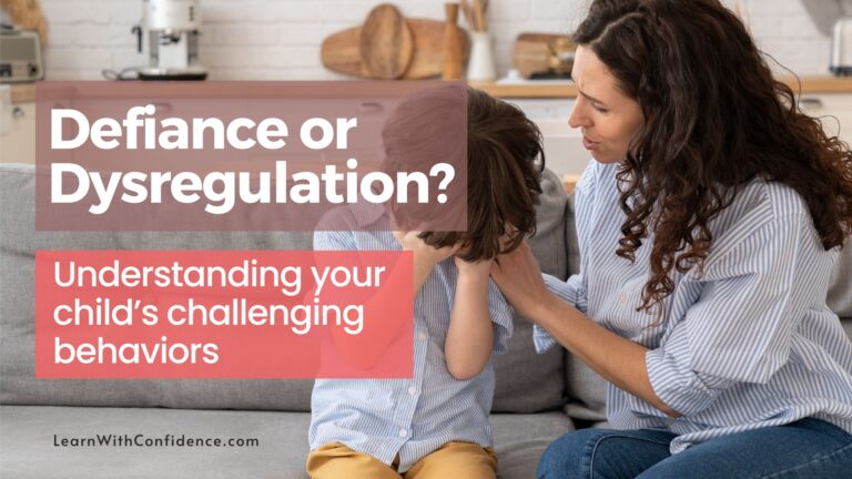 Is It Defiance or Dysregulation? How to Tell the Difference